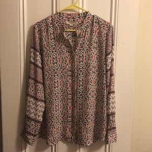 Loft patterned blouse